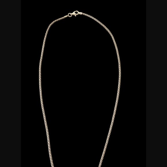 925 Silver Oxidized Filigree Open Medallion 18" Chain 2.25" Pendant Necklace - Picture 4 of 8